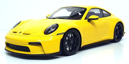 Minichamps 2022 Porsche 911 992 GT3 Touring Yellow w/ Black Wheels 1:18