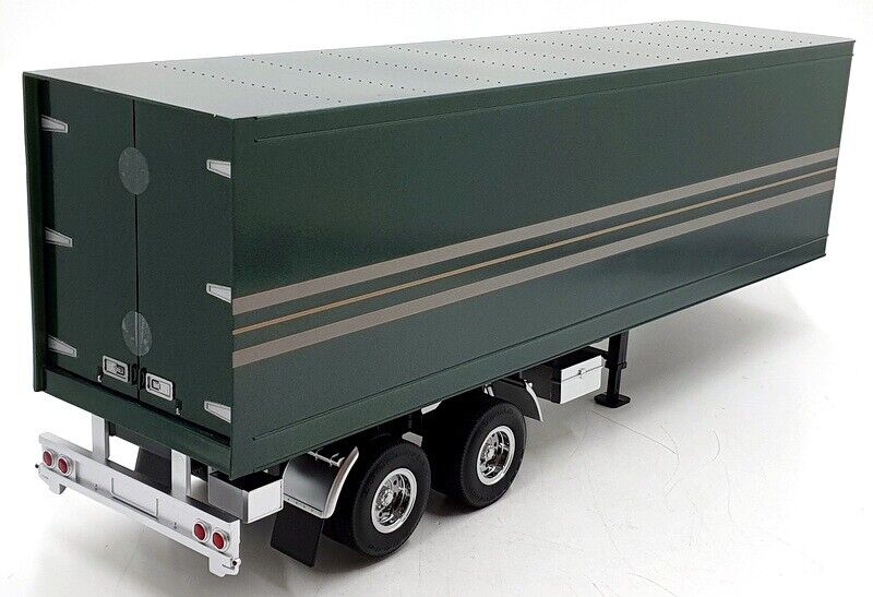 Road Kings Semi Trailer Truck Dark Green w/ Silver Trim 1:18