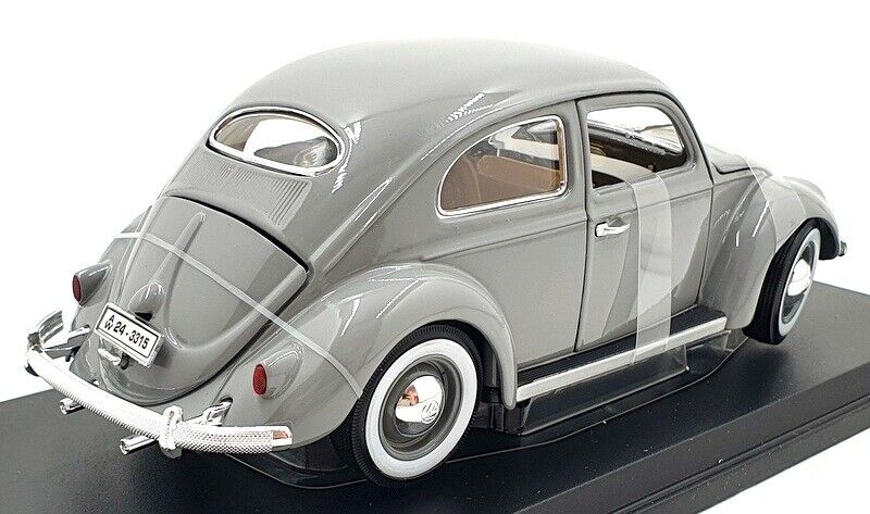 Maisto 1955 Volkwagen Kafer Beetle Gray 1:18