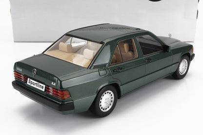 Triple 9 1993 Mercedes-Benz 190 E 2.3 Sportline (W201) Dark Green 1:18