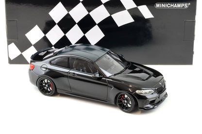 Minichamps 2020 BMW M2 CS (F87) Black w/ Black Wheels 1:18