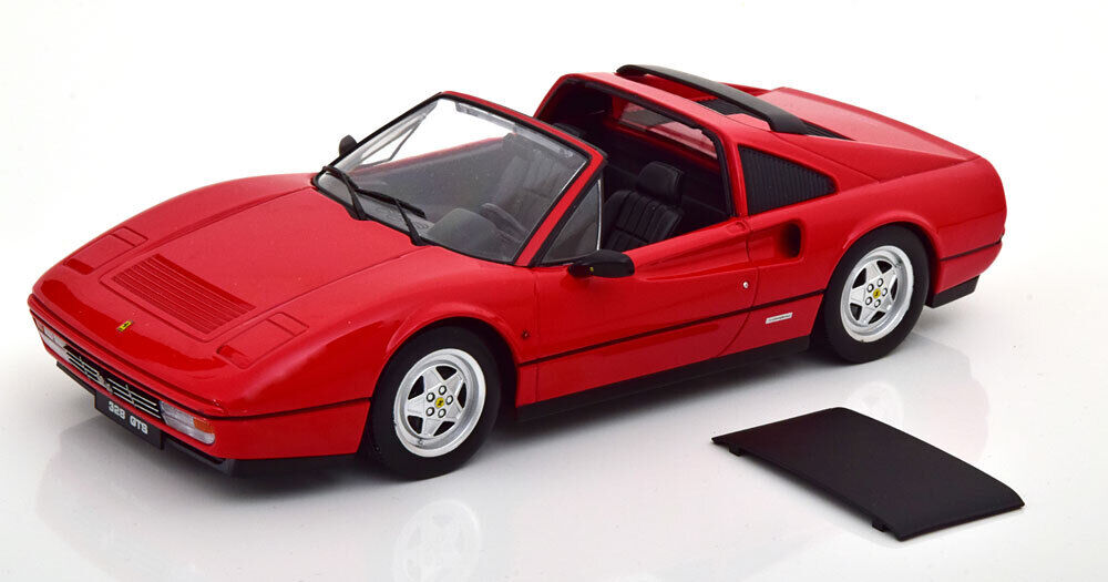 KK Scale 1985 Ferrari 328 GTS Magnum P.I. Ferrari Red 1:18