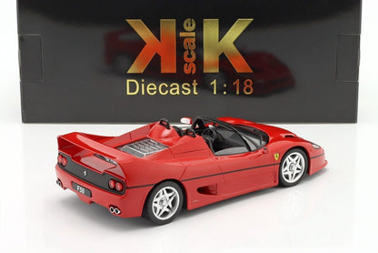 KK Scale 1995 Ferrari F50 Open Top Red 1:18