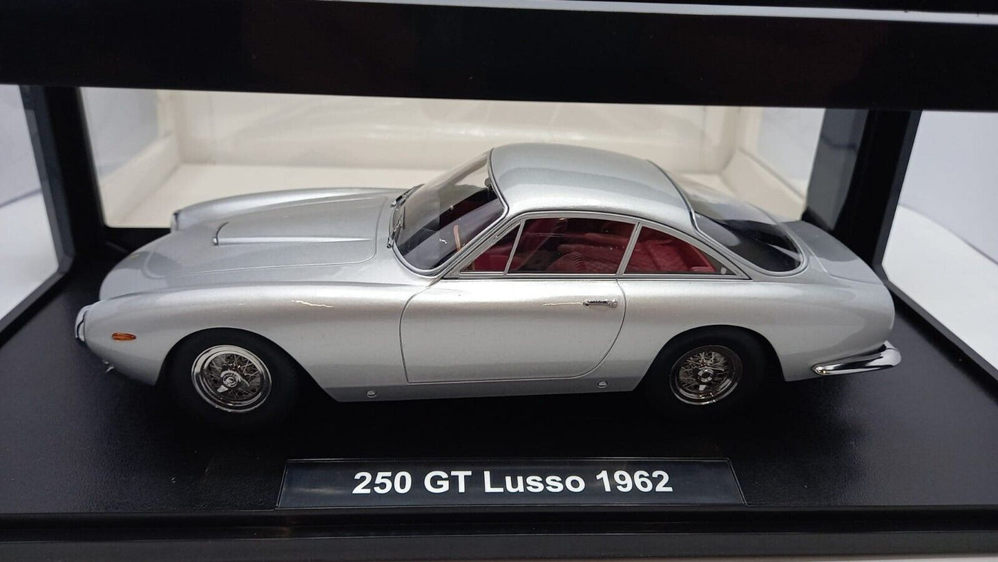 KK Scale 1962 Ferrari 250 GT Lusso Silver 1:18