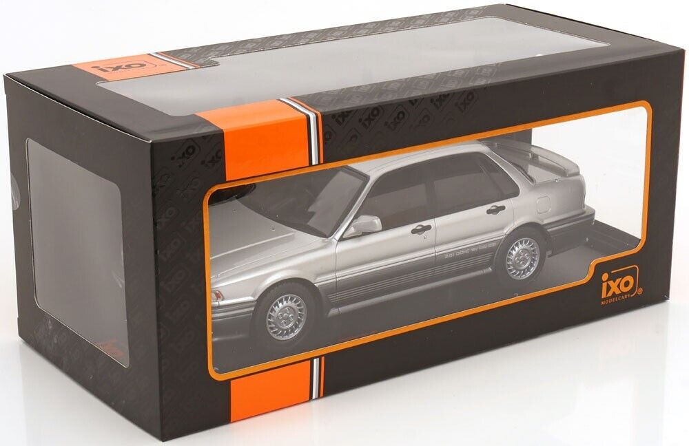 Ixo 1987 Mitsubishi Galant VR-4 Silver Metallic 1:18