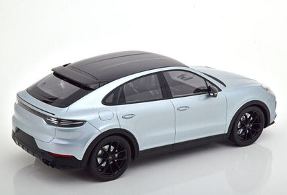 Norev 2019 Porsche Cayenne S Coupe Silver DEALER EDITION 1:18