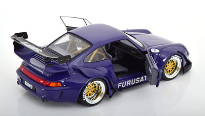 Werk83 Porsche 911 (993) RWB Rauh-Welt Furusato Sidney Hoffmann Purple 1:18