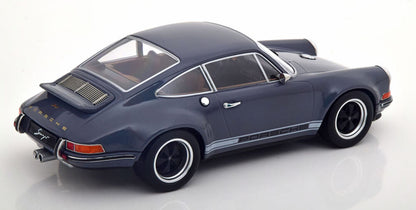 KK Scale 2014 Rendition Porsche 911 by Singer Coupe Grey w/ Black Wheels 1:18