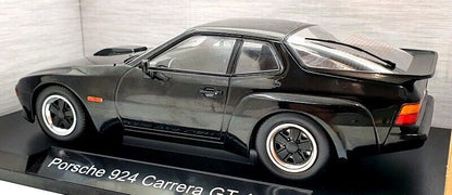 MCG 1981 924 Carrera GT Coupe Black w/ Black Wheels 1:18