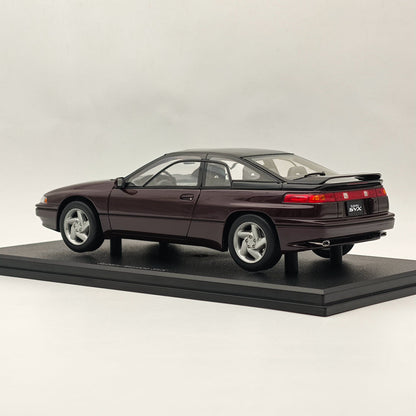 DNA Collectibles 1991 Subaru Alcyone SVX Clared Red Black Metallic 1:18 LIMITED