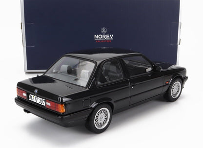 Norev 1988 BMW 325i E30 Coupe Diamond Black Metallic 1:18