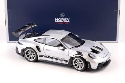 Norev Porsche 911 992 GT3 RS GT Silver Metallic 1:18