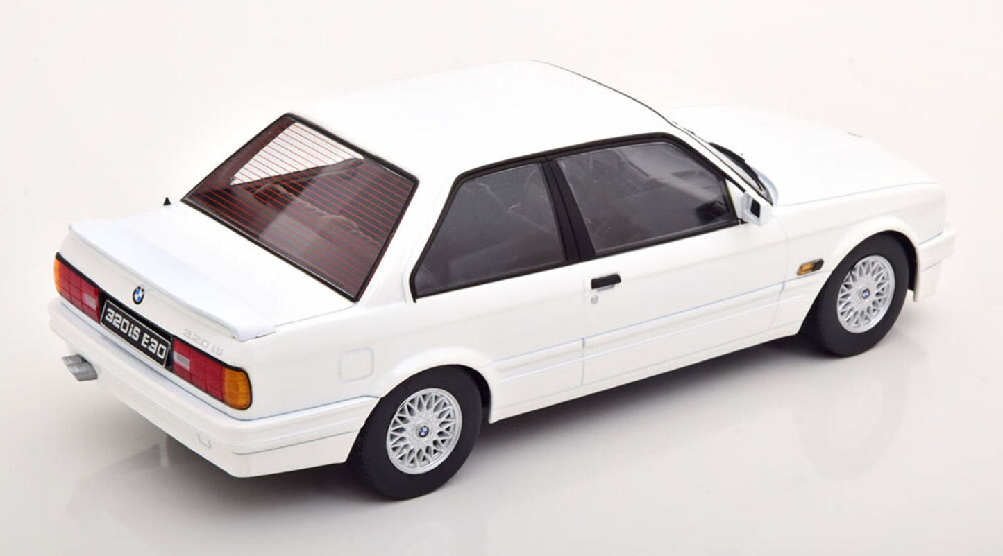 KK-Scale 1989 BMW M3 Italo 320iS (e30) Coupe White 1:18