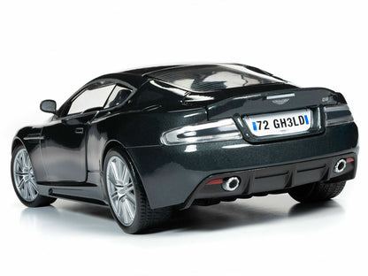 Autoworld 2008 Aston Martin DBS from James Bond Quantum of Solace Dark Grey Metallic  1:18