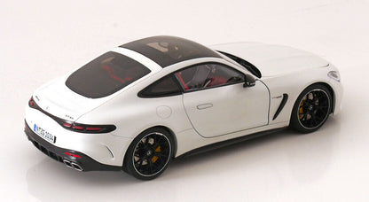 NZG 2023 Mercedes Benz AMG GT63 Coupe (C192) Opalith White 1:18