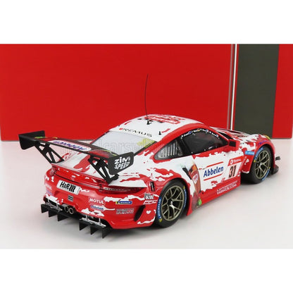 Ixo 2019 Porsche 911 991.2 GT3 R Team Frikadelli Racing No 31 24hr Nurburgring 2019 Red & White 1:18