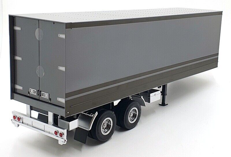 Road Kings Semi Trailer Truck Light Grey w/ Dark Grey Trim 1:18