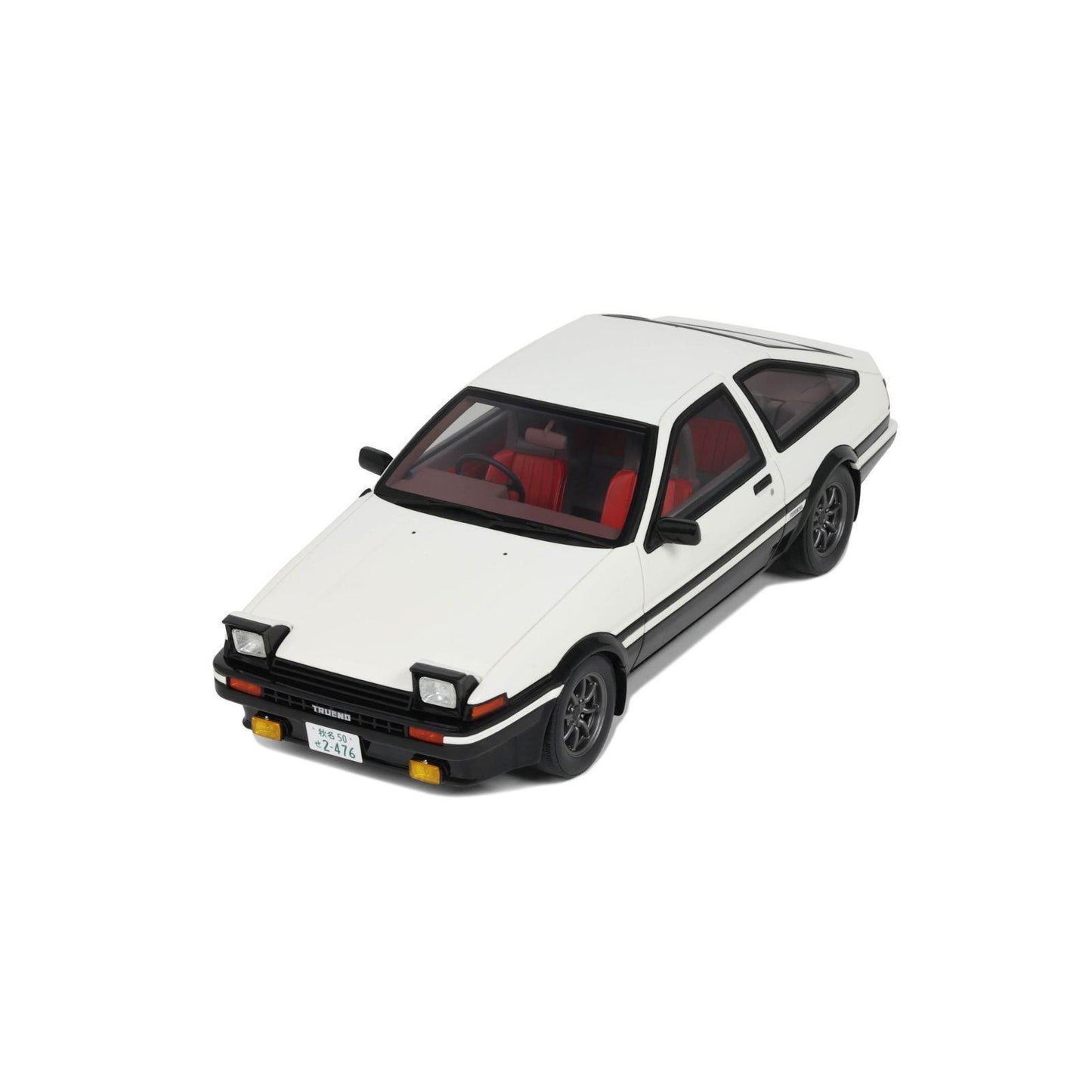 Otto Toyota Sprinter Trueno (AE86) White & Black 1:18