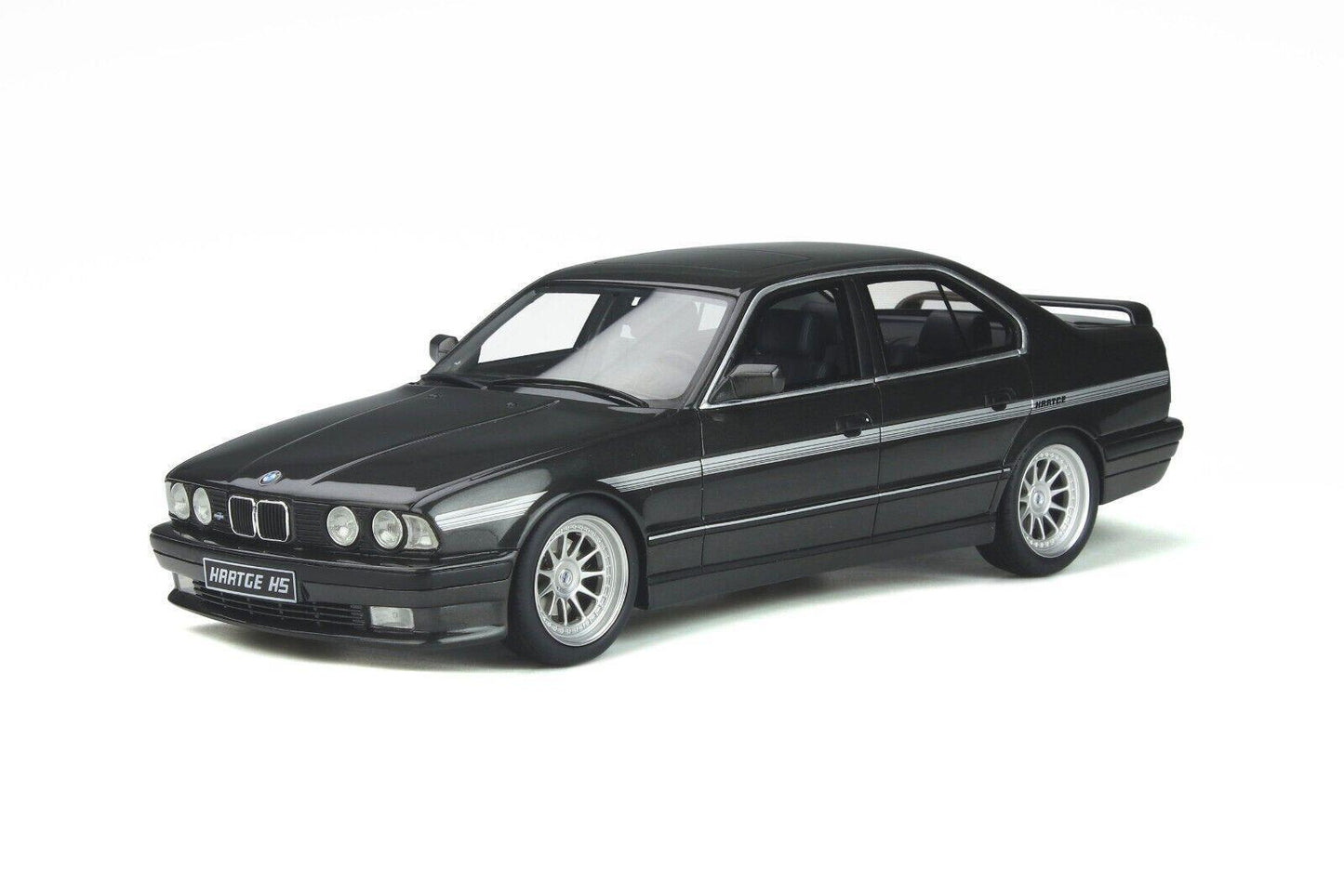 Otto 1989 BMW M5 E34 Hartge H5 V12 Diamond Black Metallic 1:18