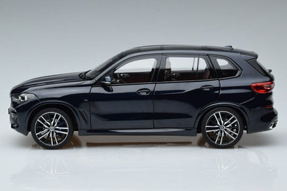 Norev 2019 BMW X5 4.0i X-Drive M-Sport (G05) Dark Blue Metallic 1:18