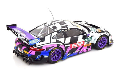 Ixo 2018 Porsche 911 991.2 GT3 R Iron Force No.69 ADAC GT Masters 2019 Slooten, Luhr 1:18