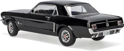 Norev 1965 Ford Mustang Hardtop Coupe Black Metallic 1:18