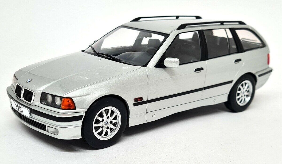 MCG 1995 BMW 325i Touring Wagon (e36) Silver Metallic 1:18