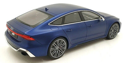 GT Spirit 2020 Audi RS7 ABT Sportline (Sportback) Matte Blue Metallic 1:18 Resin LIMITED