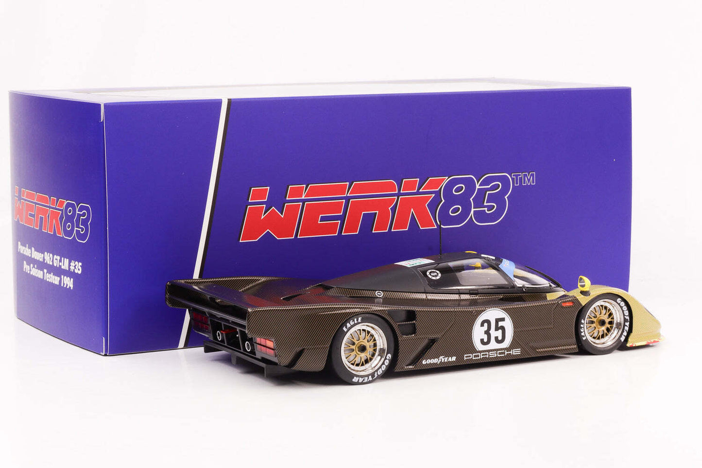 Werk83 Porsche 962 Dauer 3.0L Turbo Team Le Mans Porsche #35 1994 Le Mans 24 Hrs 1:18