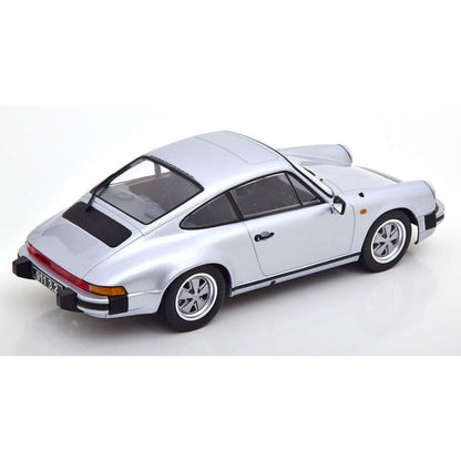 KK Scale 1988 Porsche 911 Carrera 3.2 Coupe G Series Ice Silver 1:18