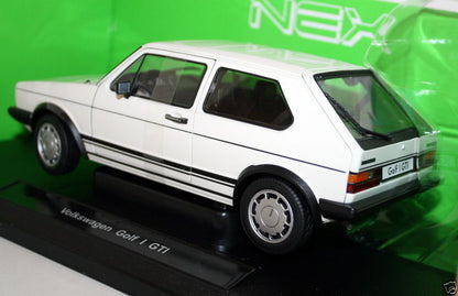 Welly 1983 VW Golf GTI MK1 White 1:18