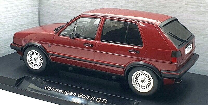 MCG 1984 VW Golf GTi MK II Dark Red 1:18