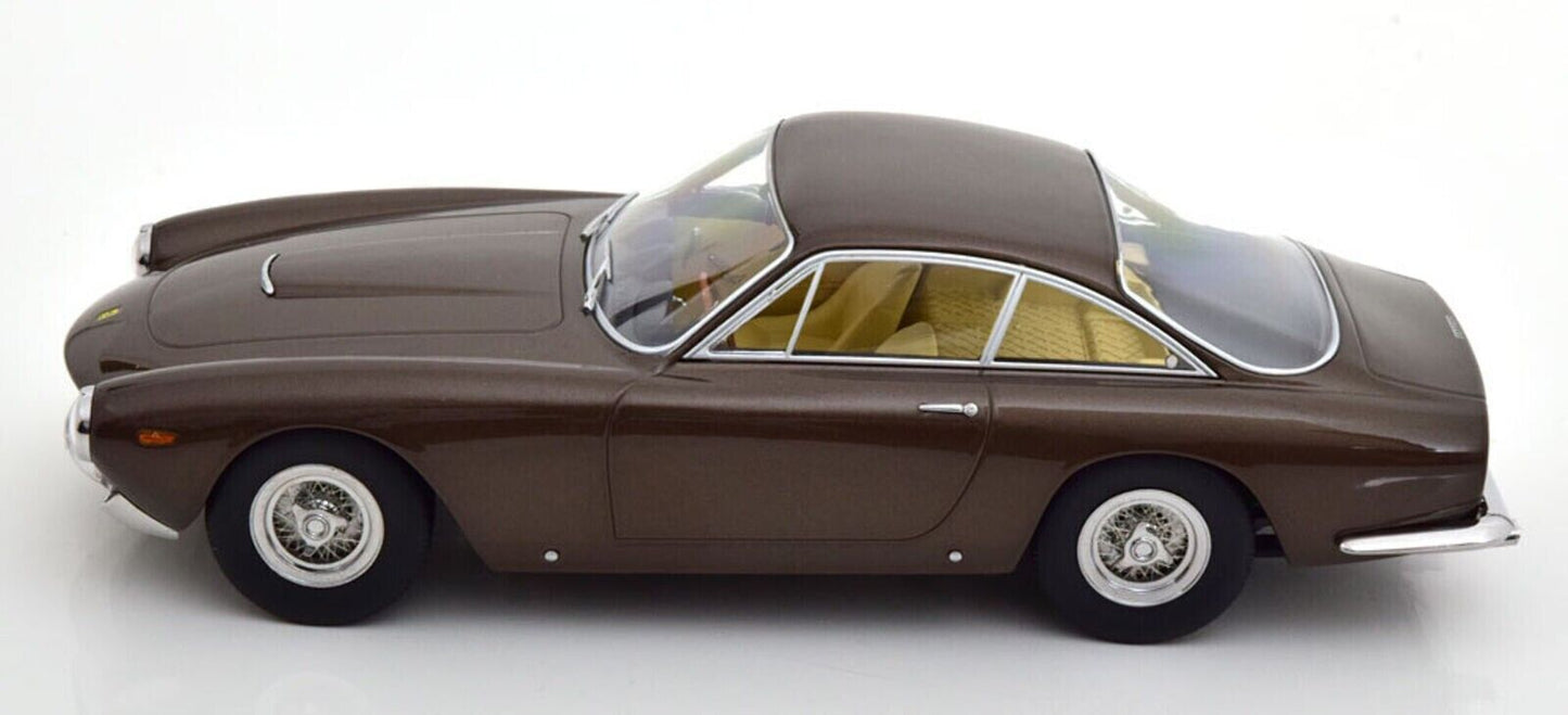 KK Scale 1962 Ferrari 250 GT Lusso (Steve McQueen's Personal Car) Brown Metallic 1:18