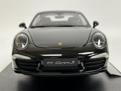 Welly 2013 Porsche 911 991 Carrera S Coupe Black 1:18