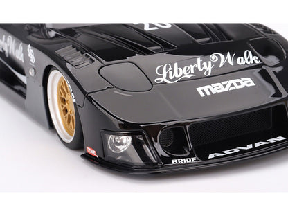 Topspeed Mazda RX-7 FD LB-Super Silhouette Liberty Walk Black 1:18