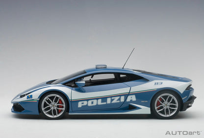 AUTOart 2014 Lamborghini Huracan LP610 Police Car Polizia Italiana 1:18