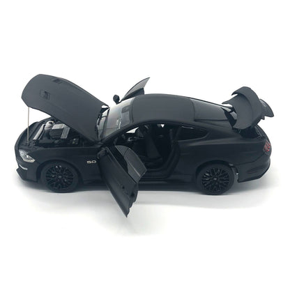 Diecast Masters 2019 Ford Mustang GT 5.0 Coupe RHD Matte Black (Customizable) 1:18