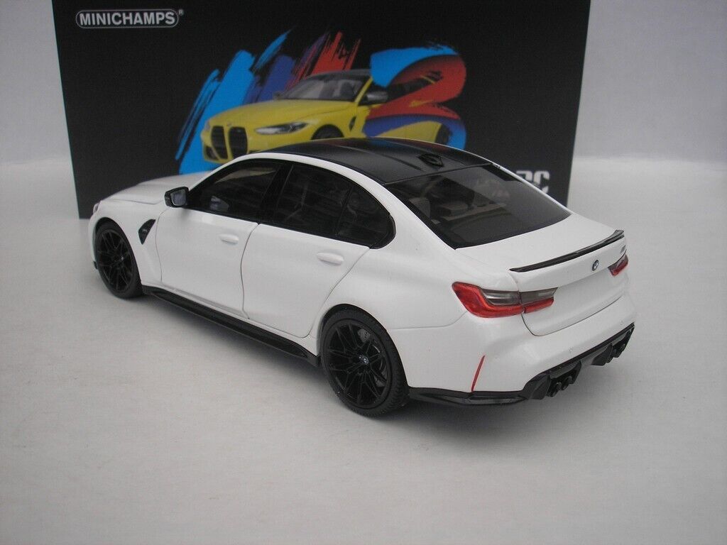 Minichamps 2020 BMW M3 Competition (G80) White 1:18