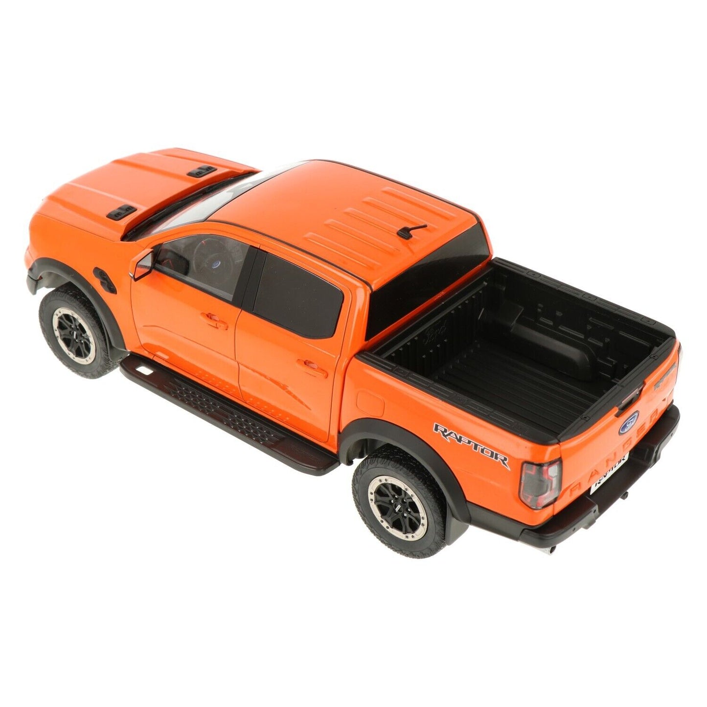 MCG 2023 Ford Ranger Raptor Crew Cab Pickup Truck Orange 1:18