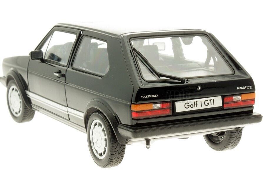 Welly 1983 VW Golf GTI MK1 Black Metallic 1:18