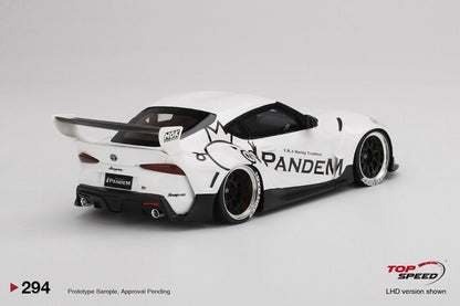 Topspeed Pandem Toyota GR A90 Supra V1.0 White 1:18