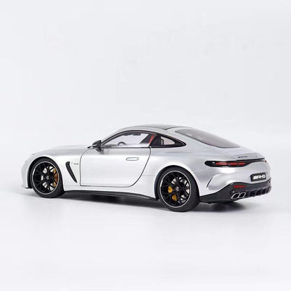 NZG Mercedes Benz AMG GT63 Coupe (C192) Hightech Silver 1:18 DEALER EDITION