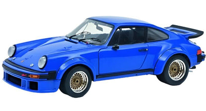 Schuco 1976 Porsche 911 934 RSR 3.0 Turbo Monaco Blue 1:18