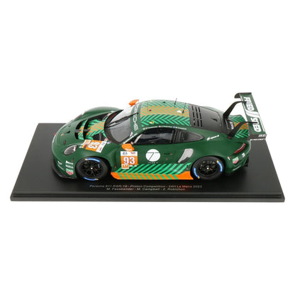 Spark-Model 2018 Porsche 911 991.2 GT3 RSR-19 No.93 Team Proton 24hr Le Mans Fassbender, Campbell, Robichon 2022 1:18