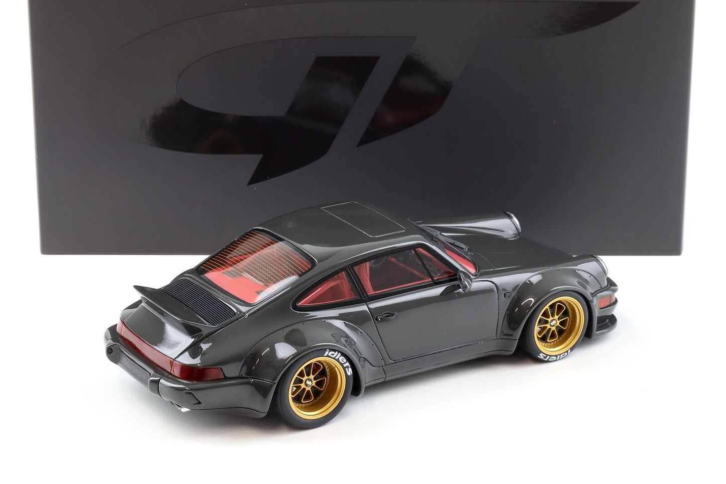 GT Spirit 2018 Porsche 911 964 RWB Bourgogne Grey 1:18 Resin