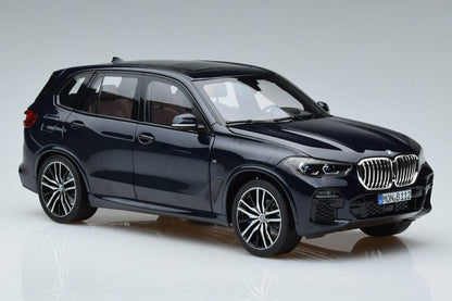 Norev 2019 BMW X5 4.0i X-Drive M-Sport (G05) Dark Blue Metallic 1:18