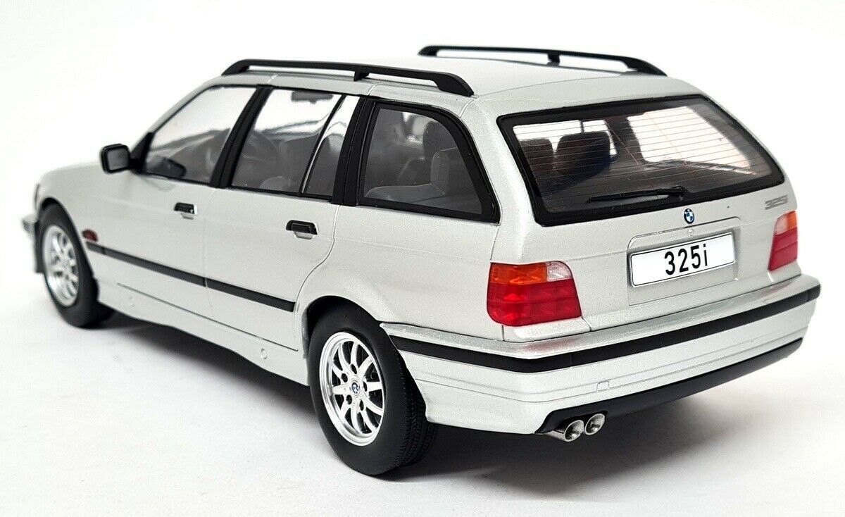 MCG 1995 BMW 325i Touring Wagon (e36) Silver Metallic 1:18