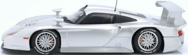 Werk83 1997 Porsche 911 (996) GT1 Street Version Silver 1:18