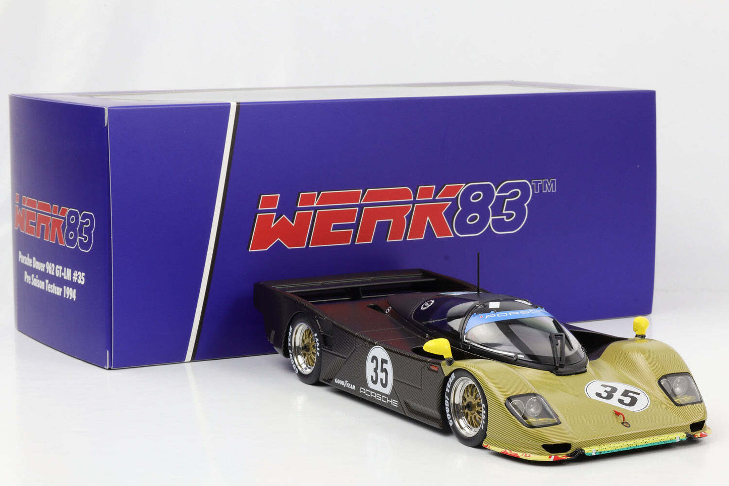 Werk83 Porsche 962 Dauer 3.0L Turbo Team Le Mans Porsche #35 1994 Le Mans 24 Hrs 1:18