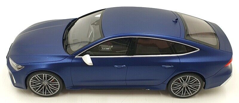 GT Spirit 2020 Audi RS7 ABT Sportline (Sportback) Matte Blue Metallic 1:18 Resin LIMITED